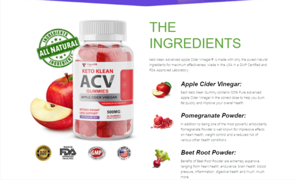 Keto Clean ACV Gummies Reviews | Benefits And Nutrition Fact ?