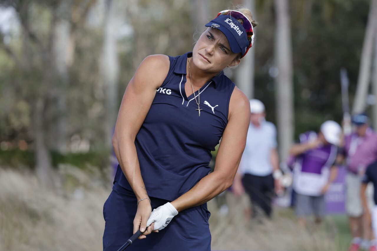 LPGA star Lexi Thompson shows off the hardcore training available in her $30-a-month program